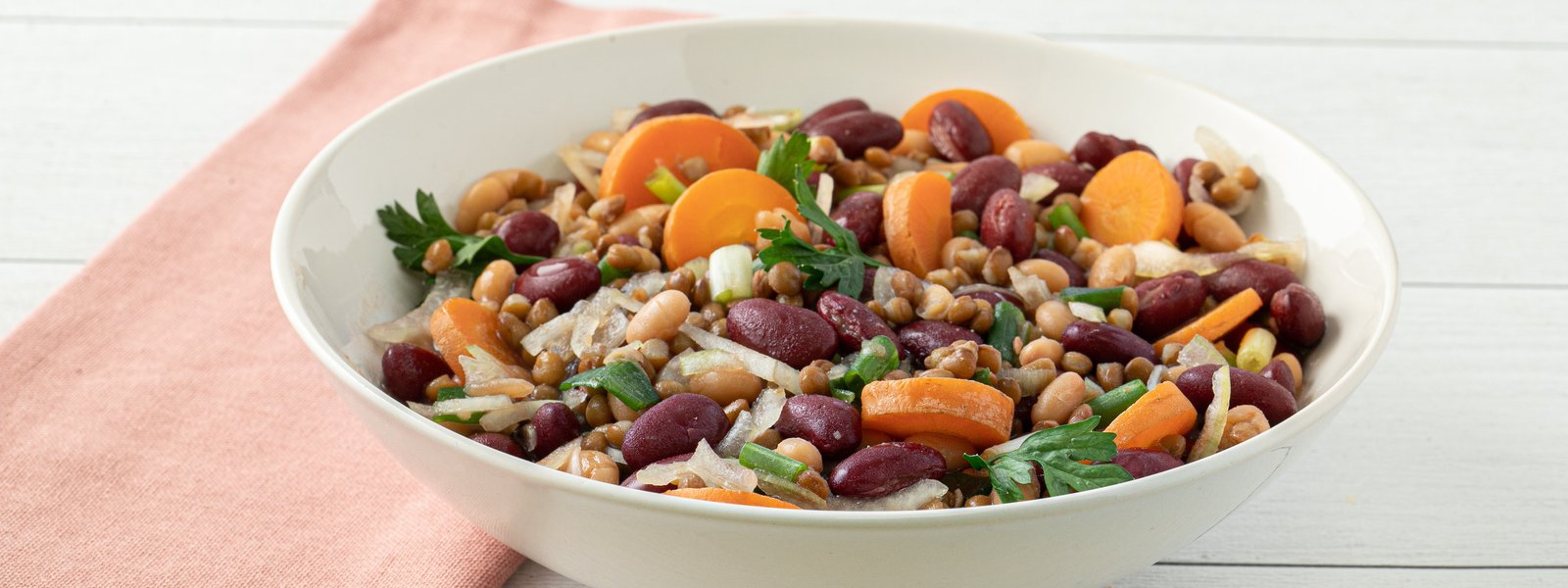 Salade de légumes secs